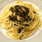 明太高菜のクリームパスタ