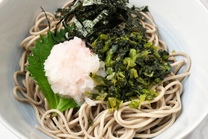 ちょっピリ高菜の冷たいおろしそば