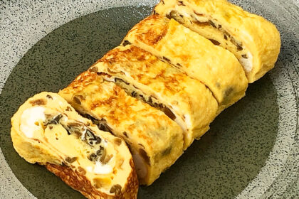 高菜味噌入り卵焼き